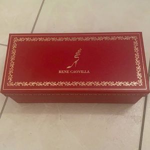 Gorgeous empty Rene Caovilla shoe box